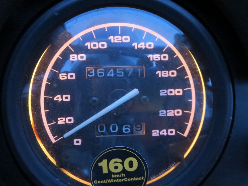 BMW R 1100 RT, Kilometerstand 364.571