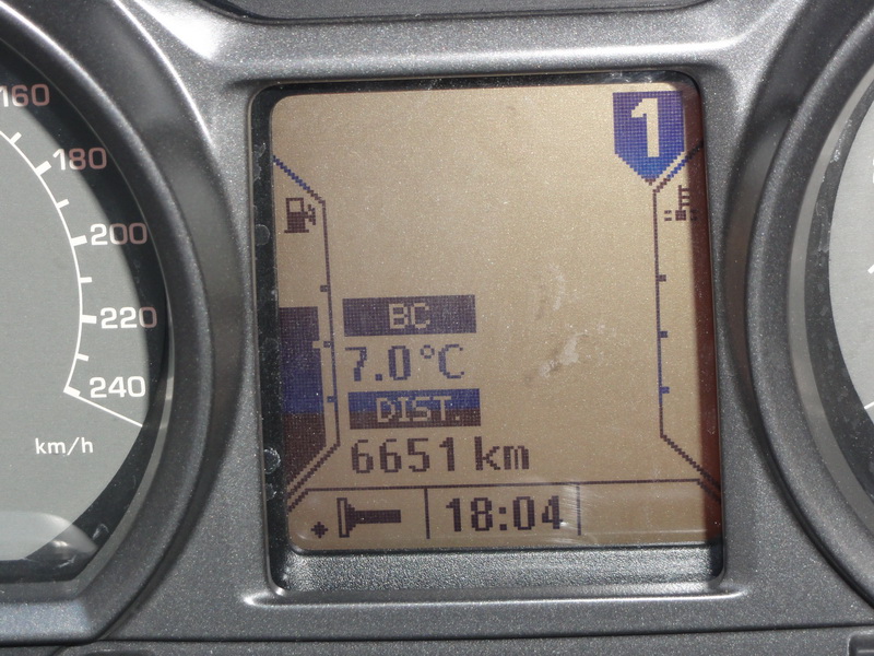 6651km Anfang März