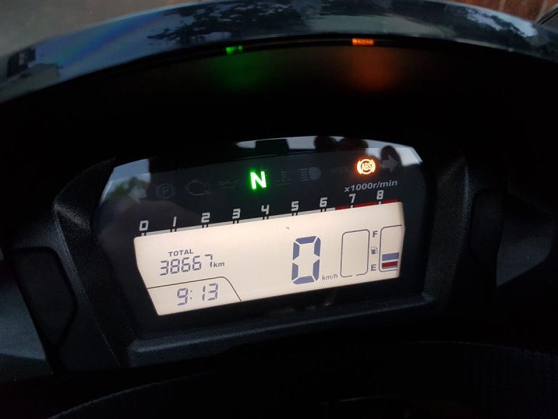 Nico, Honda NC 750 D<br />31.07.2018: 38667 km