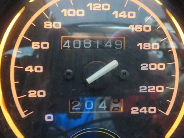 BMW R1100RT aktuell 408.149. Die letzten Wochenhat sie gestanden für eine große 400.000 er Inspektion