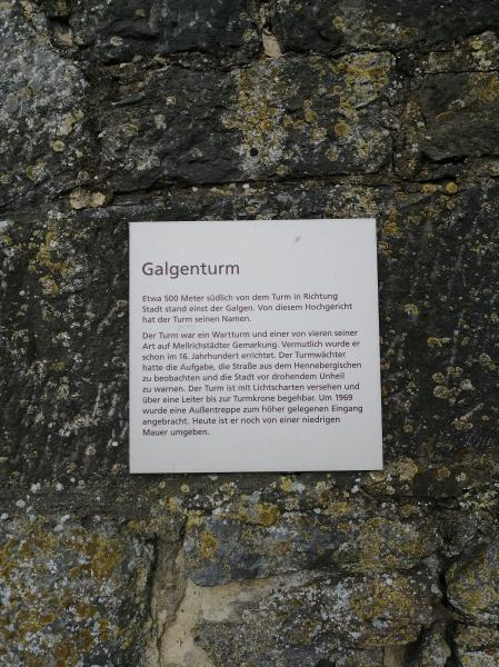 Galgenturm Mellrichstadt