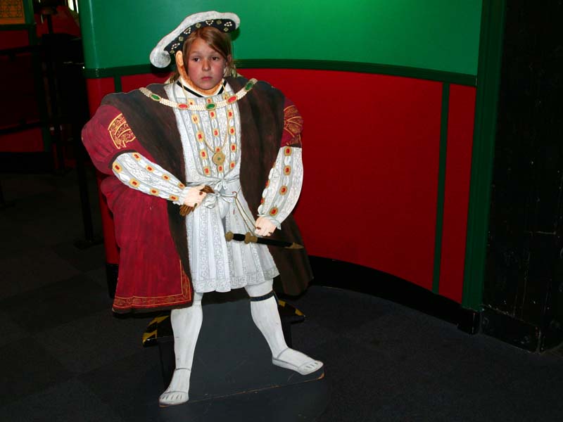 Ich als Henry VIII.