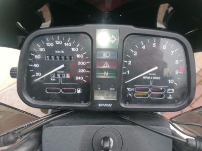 Schnapszahl 111111 km bei meiner K75