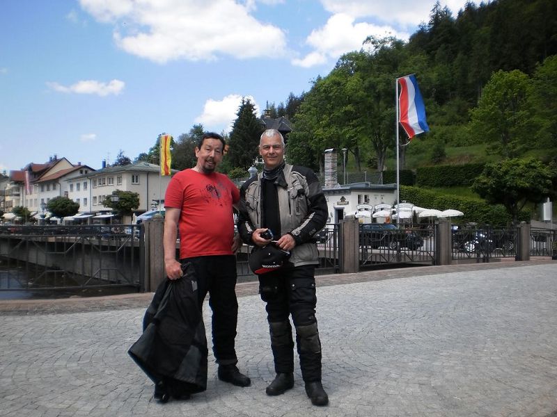 In St. Blasien  dort wurde der Dom besucht