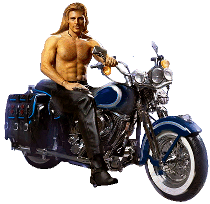 Motorrad mit Mann.gif