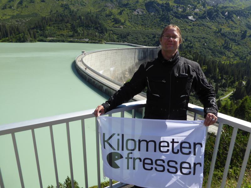 Kopssee, Staumauer, Zeinisjochstrasse Vorarlberg