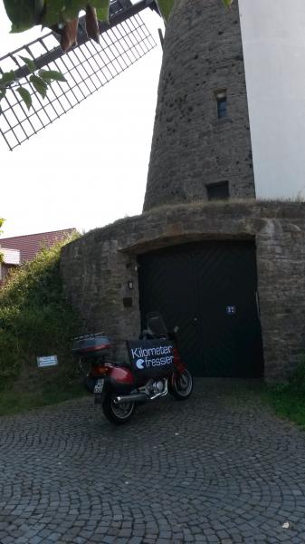Windmühle Fahnenbild