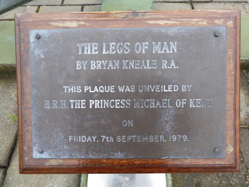 IOM, Ballasalla, Ronaldsway Airport, The Legs of Man - 3.JPG