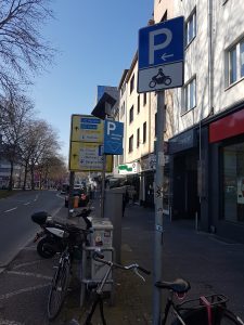 Motorradparkplatz Bochum Südring