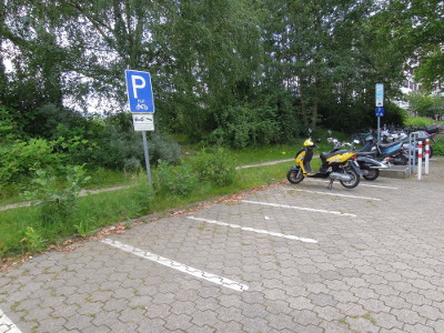 Motorradparkplatz Emil -Figge Straße 50